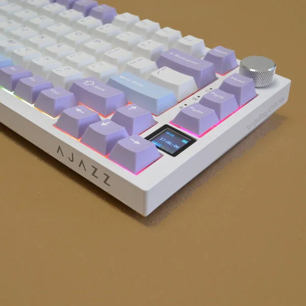 Клавиатура Ajazz AK820 Pro фиолетовая купить,0