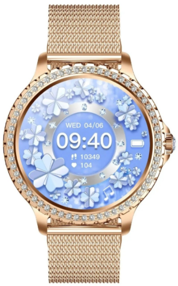 Смарт-часы SNEL Watch Nova 35 мм золотистый-золотистый