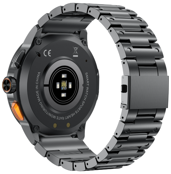 Смарт-часы Snel Watch Regent 43 мм серый-черный купить,NaN