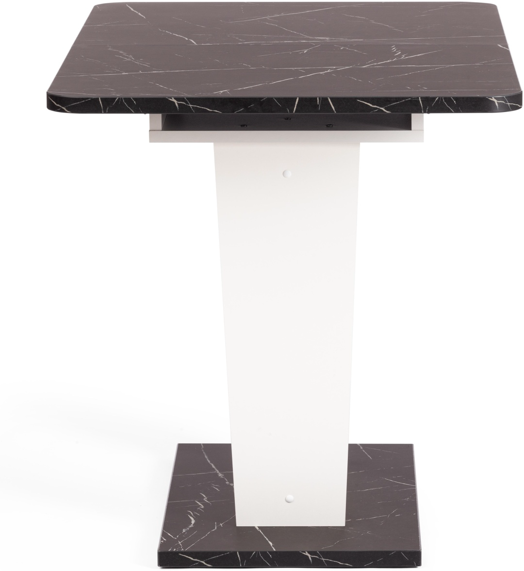 Стол раздвижной Tetchair Fox 21177 145х110x70см черно-белый купить,NaN