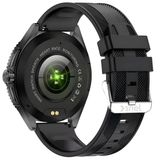 Смарт-часы Snel Watch One 55 мм черный-черный