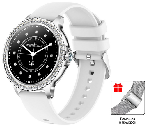 Смарт-часы SNEL Watch Nova X 36 мм белый-белый