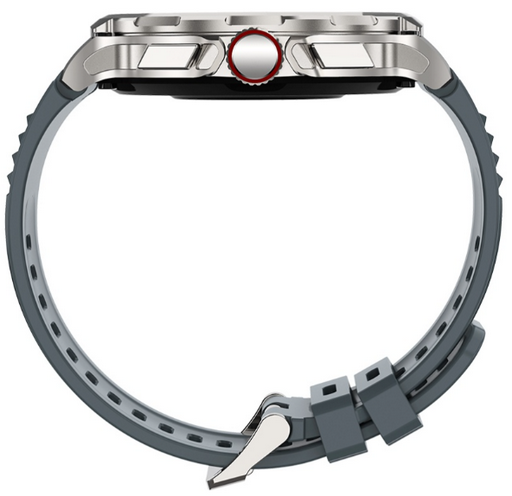 Смарт-часы Snel Watch Range 53 мм серебристый-голубой