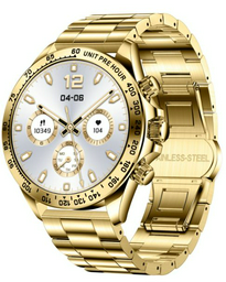 Смарт-часы SNEL Watch DAYTONA 46 мм золотистый-золотистый