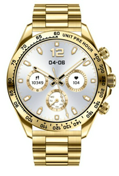 Смарт-часы SNEL Watch DAYTONA 46 мм золотистый-золотистый