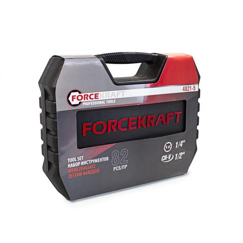 Набор инструментов ForceKraft FK-2462-5 82 предмета купить,0