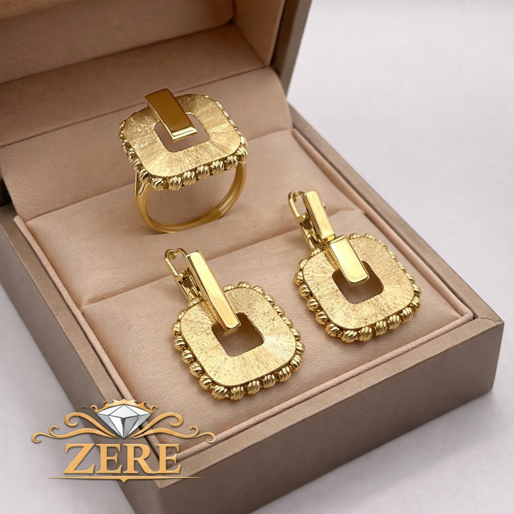 Комплект Zere ZR190313 золото 10.53гр 17.5р - ForteMarket Комплект Zere ZR190313 золото 10.53гр 17.5р купить,916875