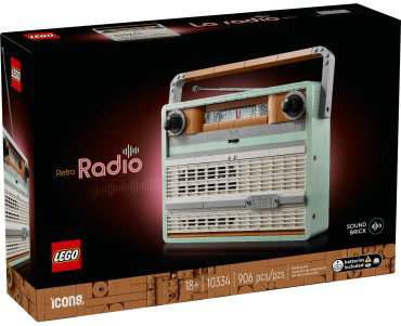 Конструктор LEGO Старинный радиоприемник, деталей 906 шт купить,NaN