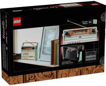 Конструктор LEGO Старинный радиоприемник, деталей 906 шт купить,NaN