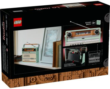 Конструктор LEGO Старинный радиоприемник, деталей 906 шт купить,NaN