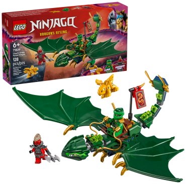 Конструктор LEGO Зеленый лесной дракон Ллойда, деталей 128 шт