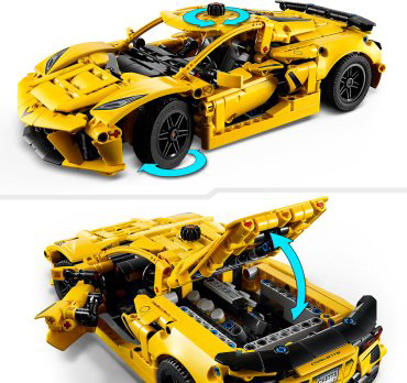 Конструктор LEGO Шевроле Корвет Стингрей, деталей 732 шт купить,NaN