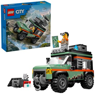 Конструктор LEGO Горный внедорожник 4X4, деталей 221 шт - ForteMarket Конструктор LEGO Горный внедорожник 4X4, деталей 221 шт купить,0