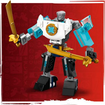 Конструктор LEGO Боевые рободоспехи Зейна, деталей 92 шт купить,NaN