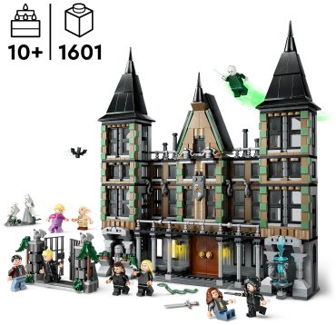 Конструктор LEGO Поместье Малфоев, деталей 1601 шт
