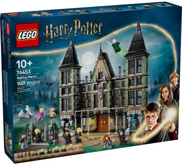 Конструктор LEGO Поместье Малфоев, деталей 1601 шт