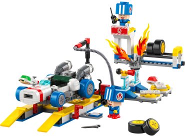 Конструктор LEGO Super Mario Kart – Автомастерская тоада, деталей 390 шт купить,NaN
