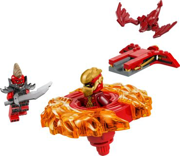Конструктор LEGO Ninjago Спиннер Кружитцу дракона Кая, деталей 54 шт купить,NaN