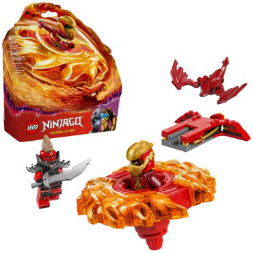 Конструктор LEGO Ninjago Спиннер Кружитцу дракона Кая, деталей 54 шт купить,NaN