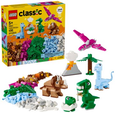 Конструктор LEGO Динозавры , деталей 450 шт