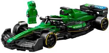 Конструктор LEGO Гоночный автомобиль Aston Martin Aramco F1 AMR24, деталей 269 шт