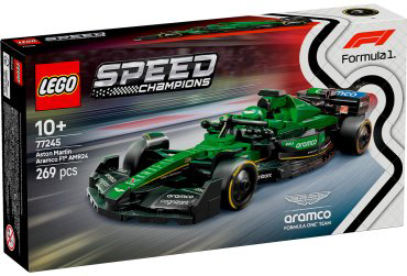 Конструктор LEGO Гоночный автомобиль Aston Martin Aramco F1 AMR24, деталей 269 шт купить,NaN