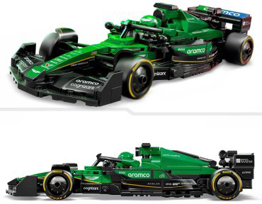 Конструктор LEGO Гоночный автомобиль Aston Martin Aramco F1 AMR24, деталей 269 шт купить,NaN