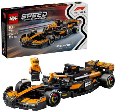 Конструктор LEGO Гоночный автомобиль McLaren F1 Team MCL38, деталей 269 шт
