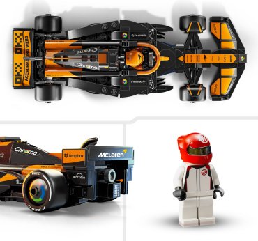 Конструктор LEGO Гоночный автомобиль McLaren F1 Team MCL38, деталей 269 шт