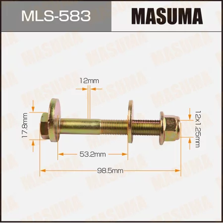Болт развальный Masuma MLS-583 Mazda BP4K-28-66ZB BP4K-28-473A 9YB1-01-209 купить,NaN