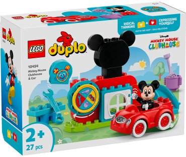 Конструктор LEGO Клуб Микки Мауса и машина, деталей 27 шт купить,NaN