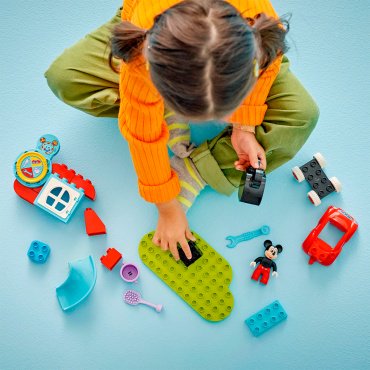 Конструктор LEGO Клуб Микки Мауса и машина, деталей 27 шт купить,NaN