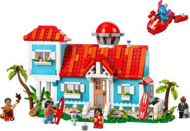 Конструктор LEGO Пляжный домик Лило и Стича, деталей 524 шт купить,NaN