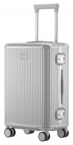 Чемодан Xiaomi BHR9078GL алюминий 62 серебристый