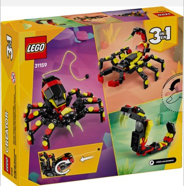 Конструктор LEGO Creator, Дикие животные: Удивительный паук, деталей 153 шт - ForteMarket Конструктор LEGO Creator, Дикие животные: Удивительный паук, деталей 153 шт купить,0