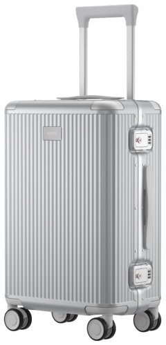 Чемодан Xiaomi Aluminum Frame Luggage 26" поликарбонат, алюминий 85 серебристый