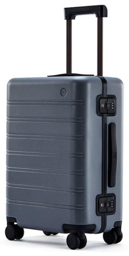 Чемодан NinetyGo Manhattan frame luggage -24" поликарбонат 66 серый