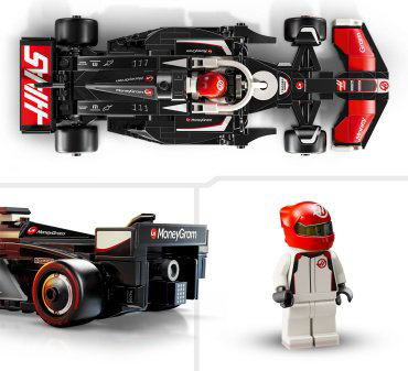 Конструктор LEGO Гоночный автомобиль MoneyGram Haas F1 Team VF-24, деталей 242 шт купить,NaN