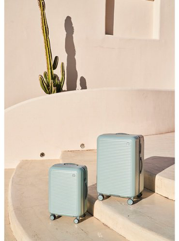Чемодан NinetyGo NULIFE luggage 20'' поликарбонат, ABS-пластик 39 зеленый купить,NaN