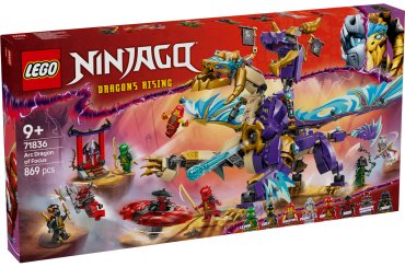 Конструктор LEGO Ninjago Дуга дракона Фокуса, деталей 869 шт
