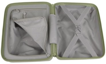 Чемодан NinetyGo Mini Pudding Travel Case 222341 поликарбонат 10 зеленый купить,NaN
