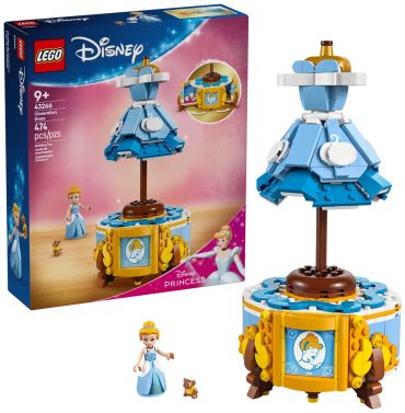 Конструктор LEGO Платье Золушки, деталей 474 шт