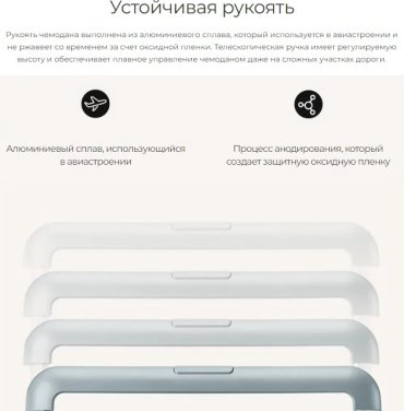 Чемодан NinetyGo NULIFE Luggage 231428 поликарбонат 39 бежевый купить,NaN