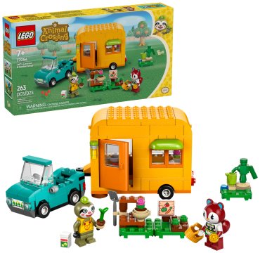 Конструктор LEGO Дом на колесах и садовый магазин Лейфа, деталей 263 шт