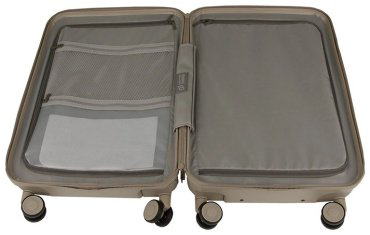 Чемодан NinetyGo NULIFE Luggage 231428 поликарбонат 39 бежевый купить,NaN