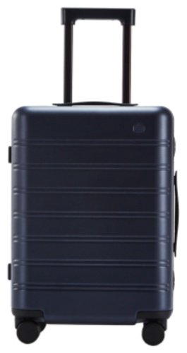Чемодан NinetyGo Manhattan Frame Luggage поликарбонат, алюминий, полиэстер 39 синий купить,54990