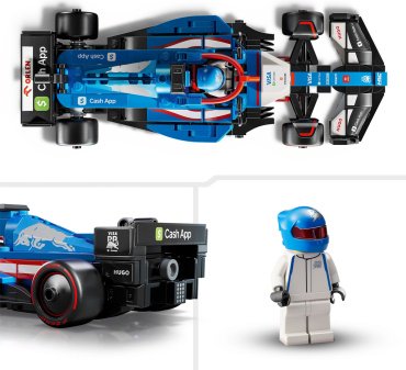 Конструктор LEGO Приложение Visa Cash RB VCARB 01 F1 Гоночный автомобиль, деталей 248 шт - ForteMarket Конструктор LEGO Приложение Visa Cash RB VCARB 01 F1 Гоночный автомобиль, деталей 248 шт купить,0