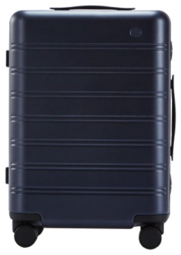 Чемодан NinetyGo Manhattan Frame Luggage поликарбонат, алюминий, полиэстер 39 синий купить,54990