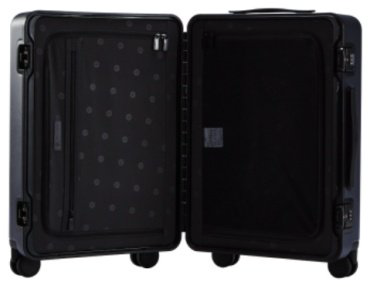 Чемодан NinetyGo Manhattan Frame Luggage поликарбонат, алюминий, полиэстер 39 синий купить,54990