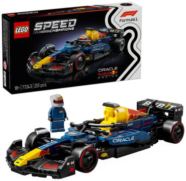 Конструктор LEGO Гоночный автомобиль Oracle Red Bull Racing RB20 F1, деталей 251 шт купить,21003